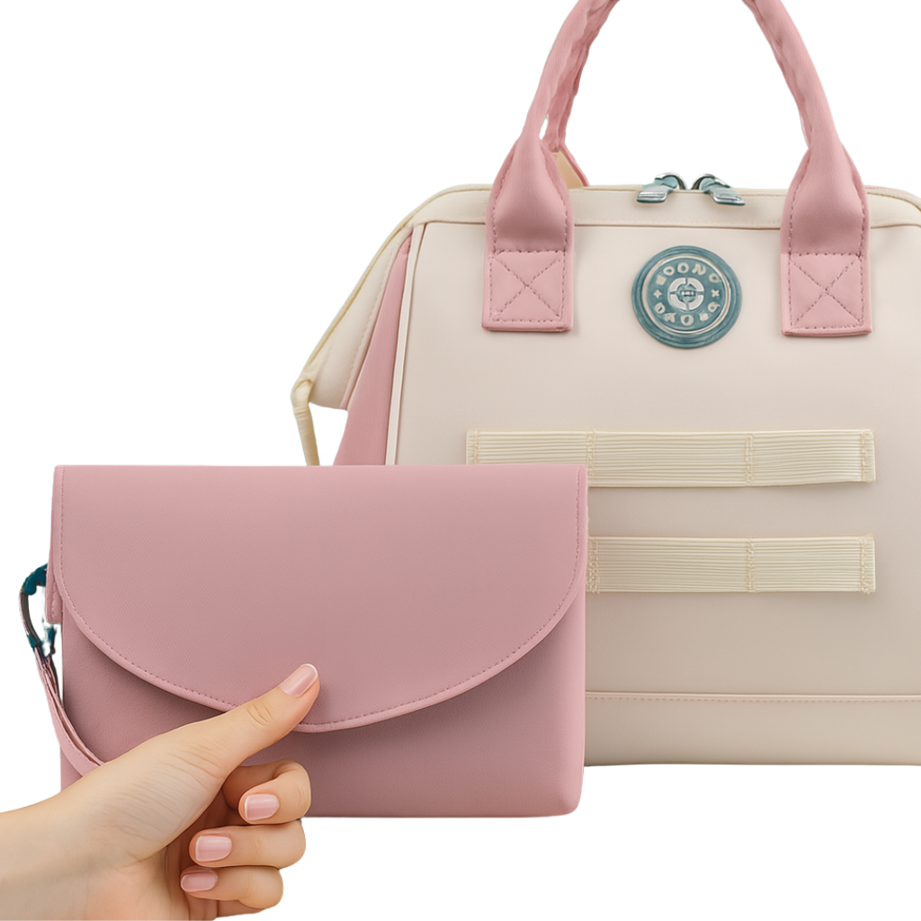 Sac à langer modulable pochette 