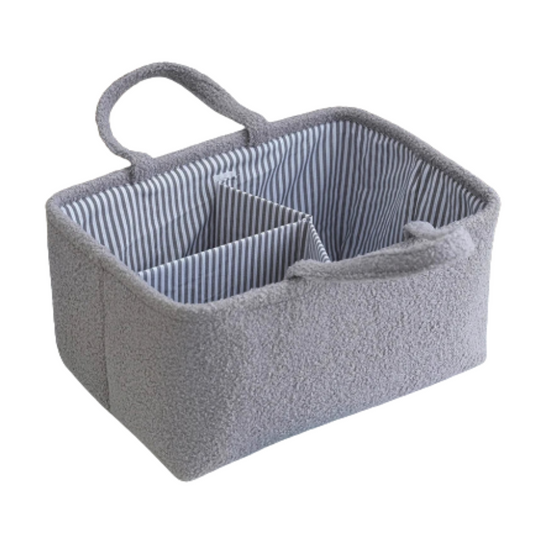 panier à langer douillet gris