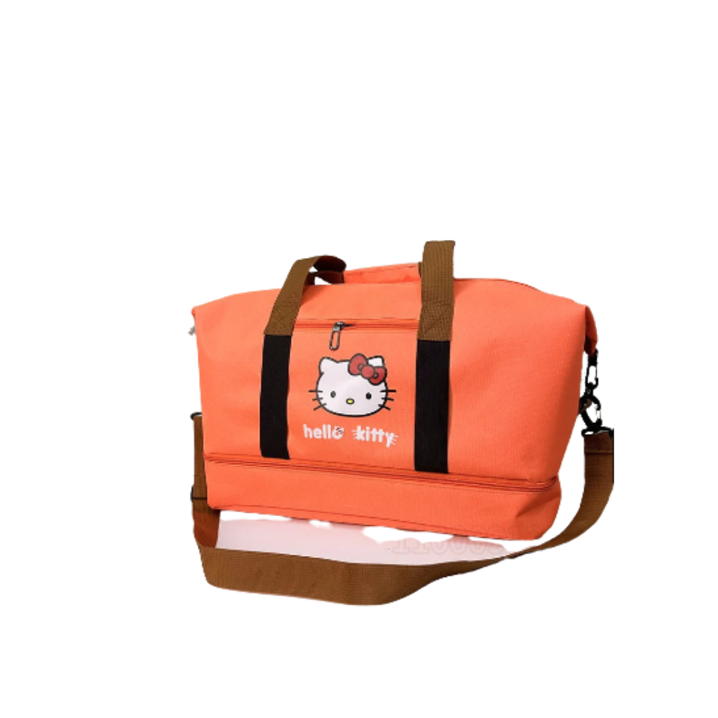 Sac à Langer fun Hello Kitty orange