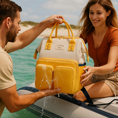 Sac à langer grande capacité multifonctions bateau