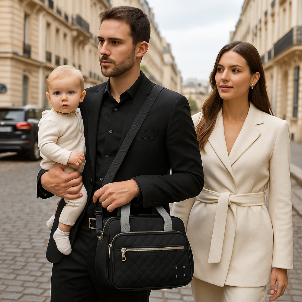 Sac à langer élégant homme