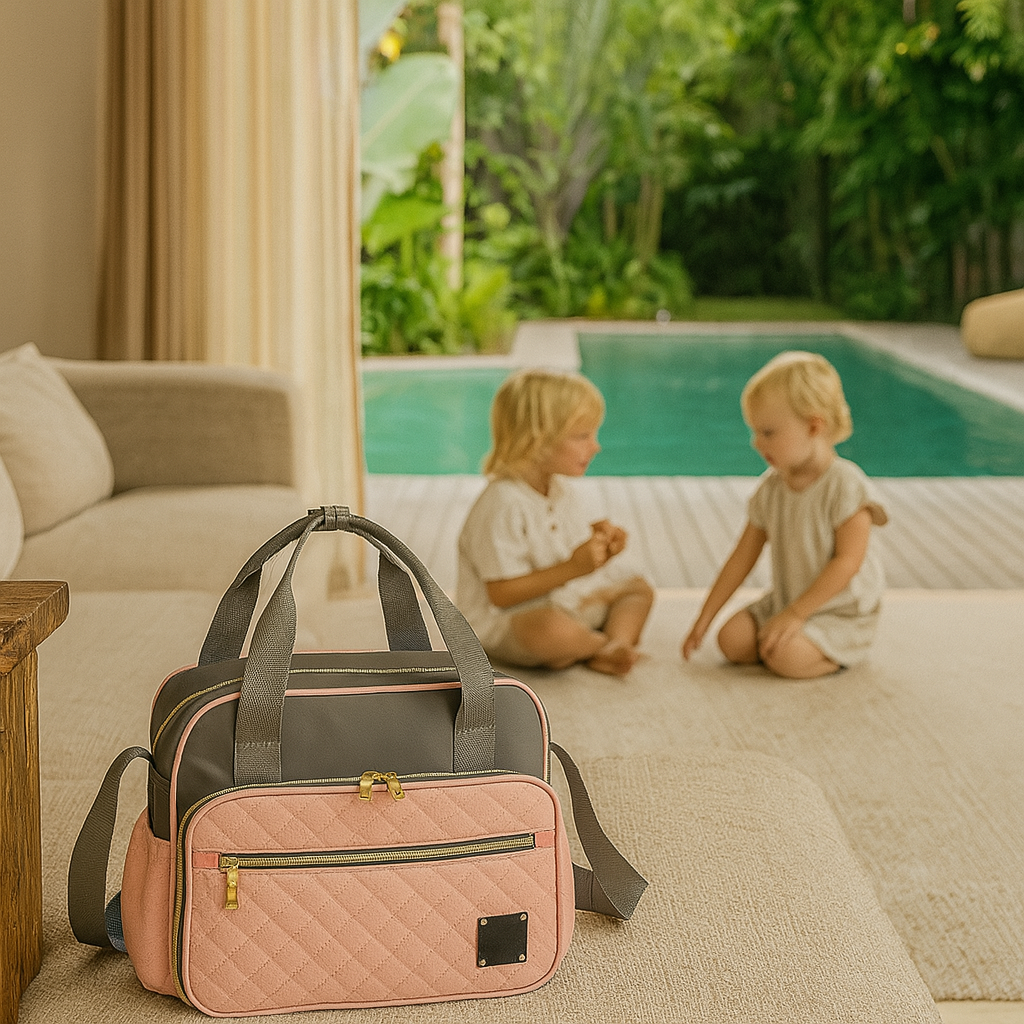 Sac à langer élégant vacances