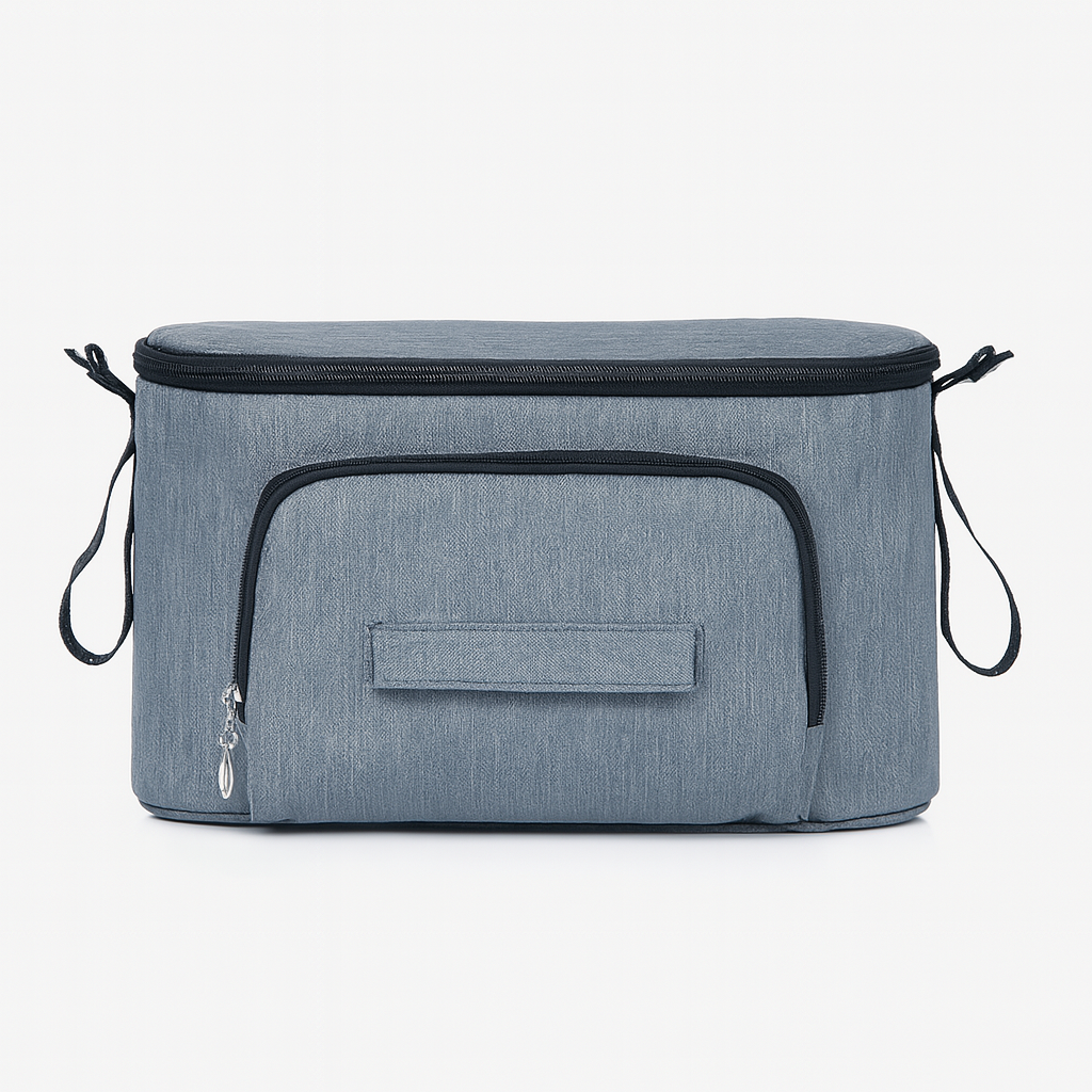 mini sac à langer pratique gris