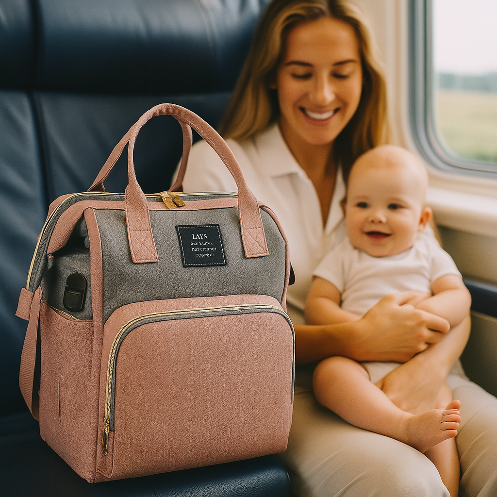 Sac à langer convertible en lit bébé