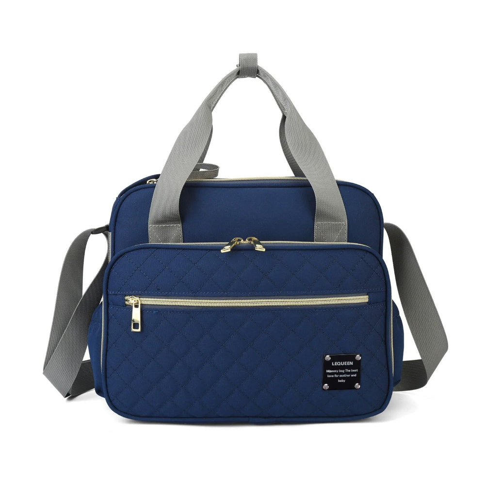 Sac à langer élégant bleu