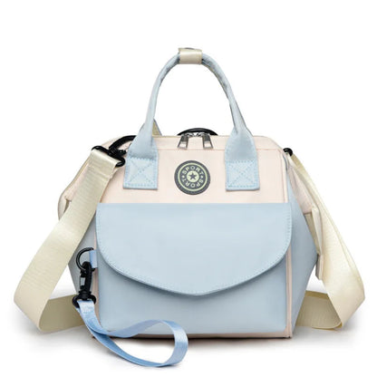 Sac à langer modulable bleu