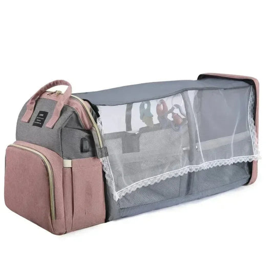 Sac à langer convertible en lit